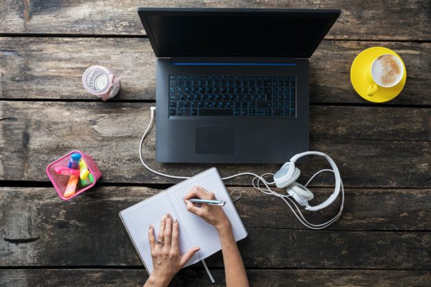 E learning conceptual image